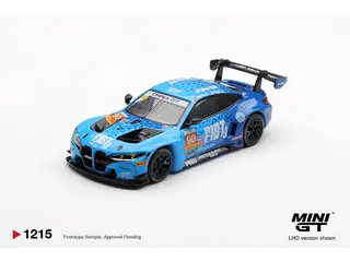 1/64 BMW M4 GT3 EVO #90 FIST Team AAI 2025 China GT, blue (MGT01215-CH)
