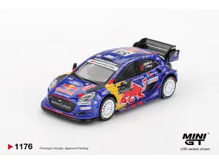 1/64 2025 Ford Puma Rally 1 #55 M-Sport Ford Rally Monte Carlo, various (MGT01176-L)