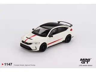 1/64 2025 Honda Civic (FL-5) TYPE R Ultimate Edition, white (MGT01147-L)