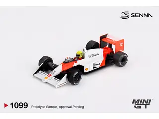 1/64 1988 McLaren MP4/4 #12 Ayrton Senna Japanese Grand Prix Winner, white/red (MGT01099-L)