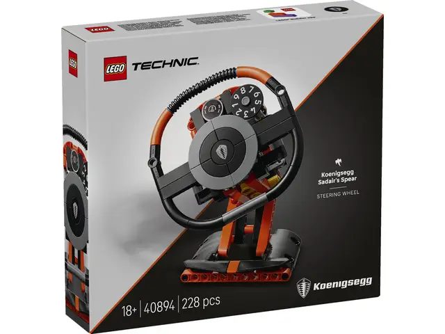 LEGO® Koenigsegg Sadair's Spear Lenkrad